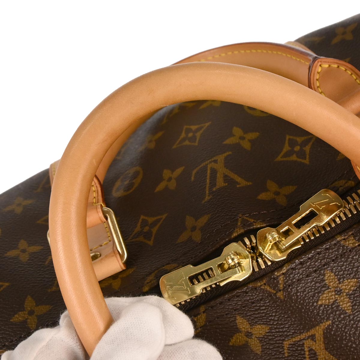 Louis Vuitton Monogram Keepall 55 Travel Handbag M41424
