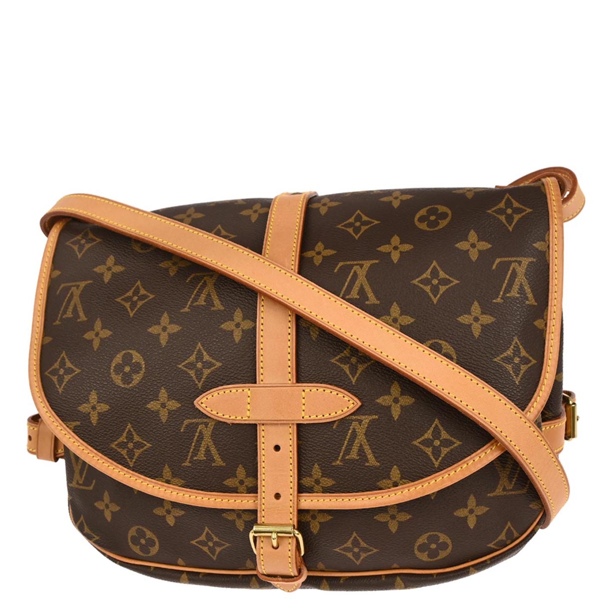Louis Vuitton Monogram Saumur 30 Messenger Shoulder Bag M42256