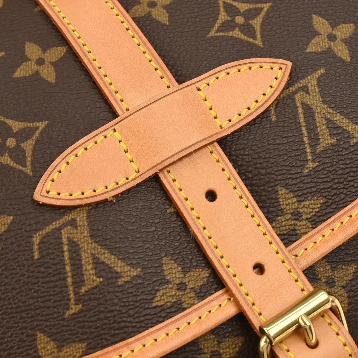 Louis Vuitton Monogram Saumur 30 Messenger Shoulder Bag M42256