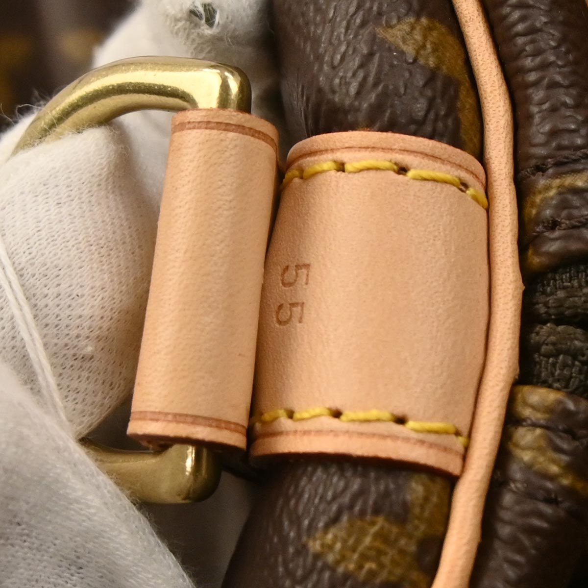 Louis Vuitton Monogram Keepall Bandouliere 55 Duffle Bag M41414