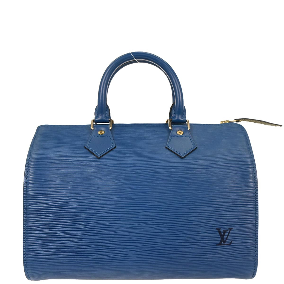 Louis Vuitton Blue Epi Speedy 25 Handbag M43015
