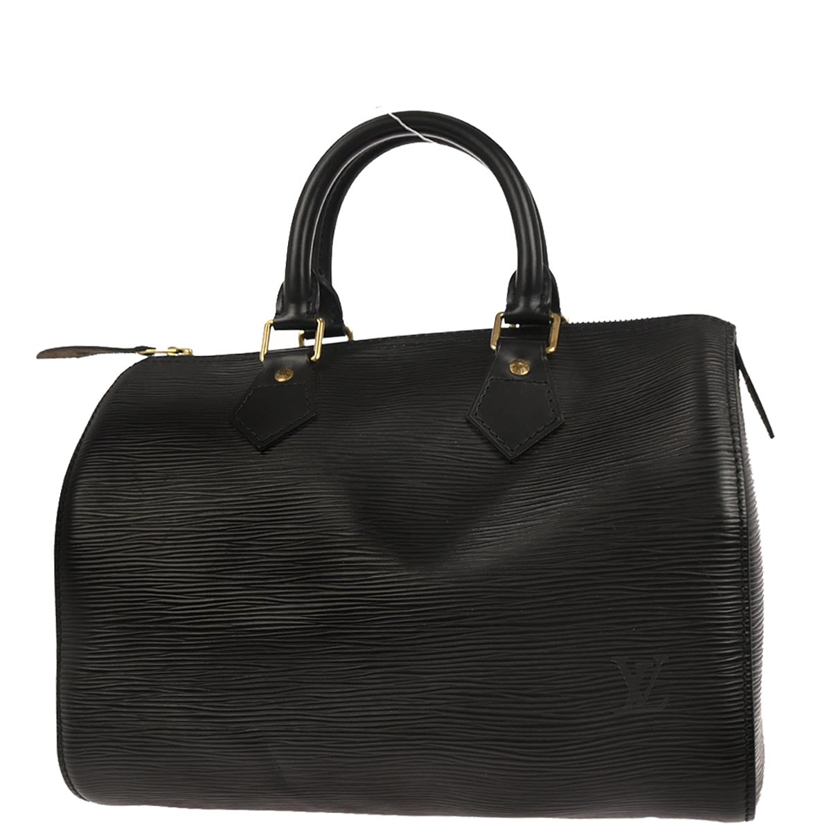 Louis Vuitton Black Epi Speedy 25 Handbag M43012