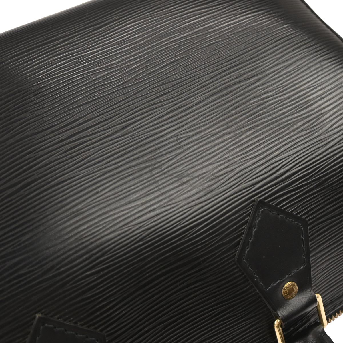 Louis Vuitton Black Epi Speedy 25 Handbag M43012