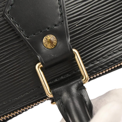 Louis Vuitton Black Epi Speedy 25 Handbag M43012