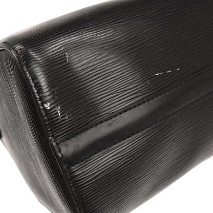 Louis Vuitton Black Epi Speedy 25 Handbag M43012