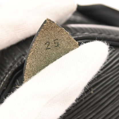 Louis Vuitton Black Epi Speedy 25 Handbag M43012