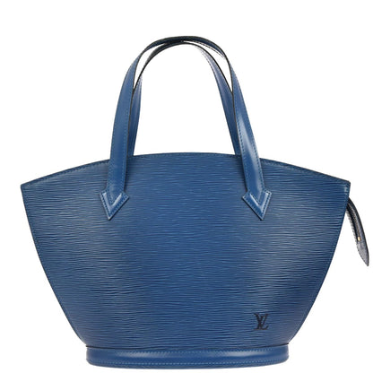 Louis Vuitton Blue Epi Saint Jacques Tote Handbag M52275