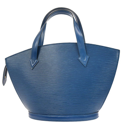 Louis Vuitton Blue Epi Saint Jacques Tote Handbag M52275