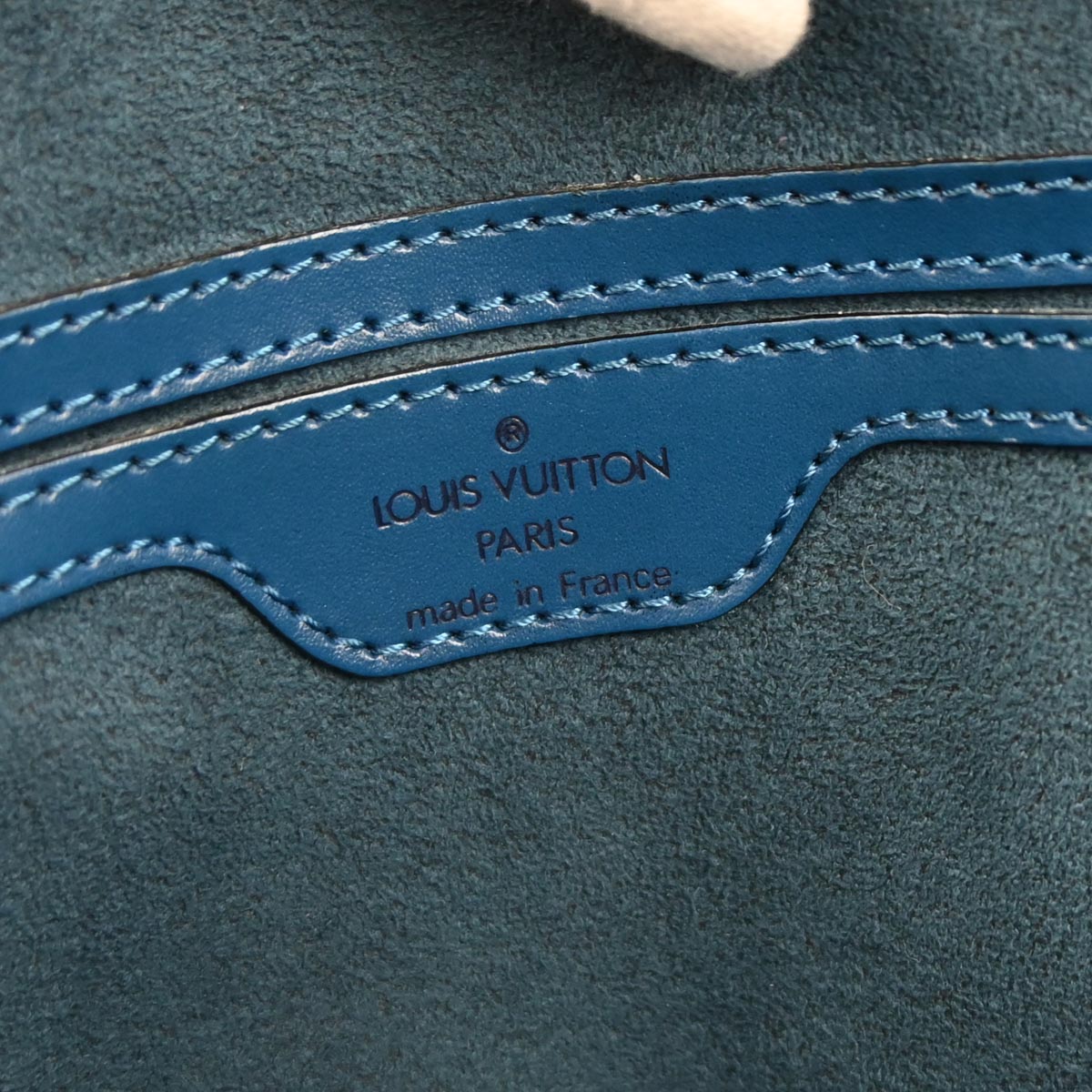 Louis Vuitton Blue Epi Saint Jacques Tote Handbag M52275