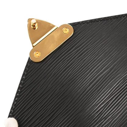 Louis Vuitton Black Epi Pochette Serie Dragonne Clutch Bag M52612