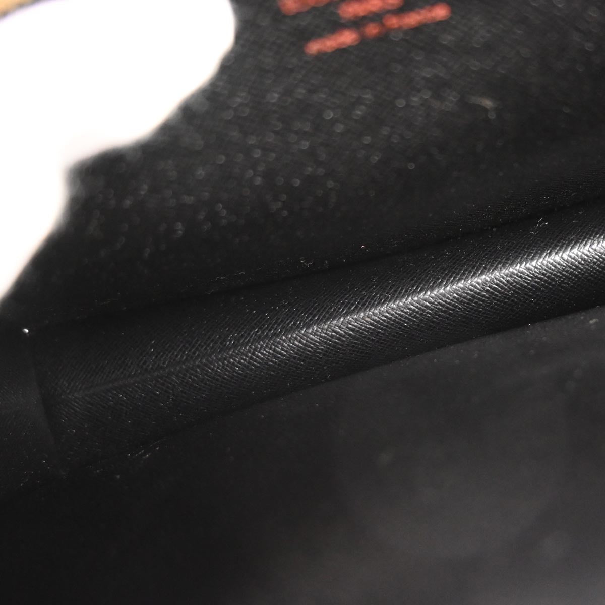 Louis Vuitton Black Epi Pochette Serie Dragonne Clutch Bag M52612