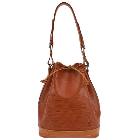Louis Vuitton Brown Epi Noe Bucket Drawstring Shoulder Bag M44028