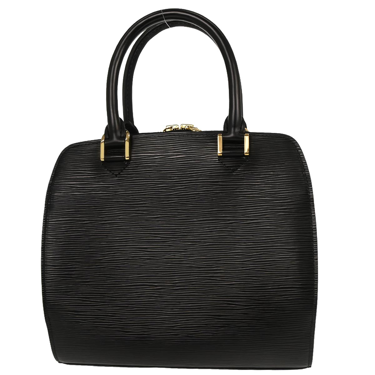 Louis Vuitton Black Epi Pont Neuf Handbag M52052