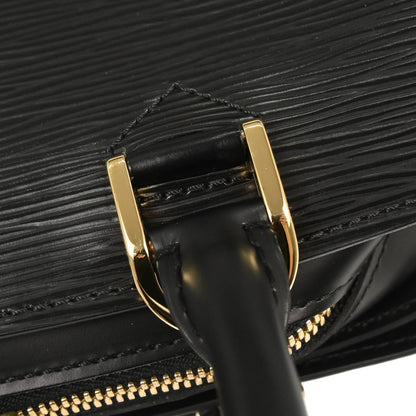 Louis Vuitton Black Epi Pont Neuf Handbag M52052