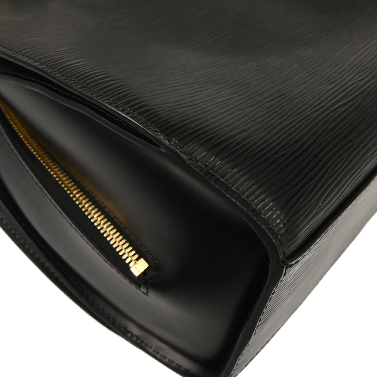 Louis Vuitton Black Epi Pont Neuf Handbag M52052