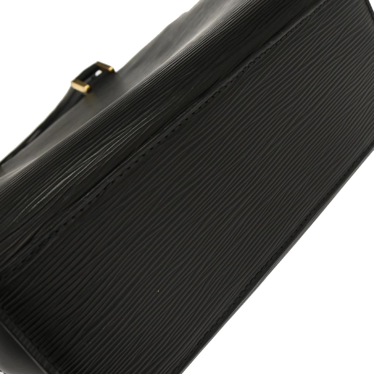 Louis Vuitton Black Epi Pont Neuf Handbag M52052