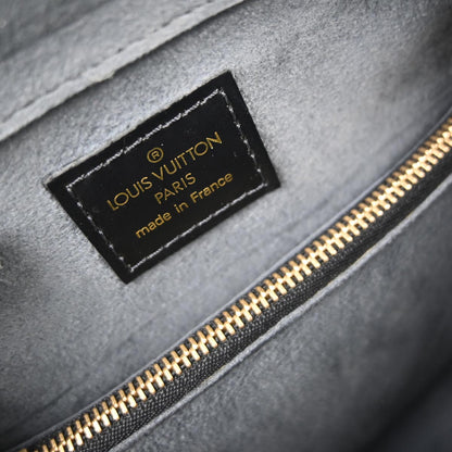 Louis Vuitton Black Epi Pont Neuf Handbag M52052