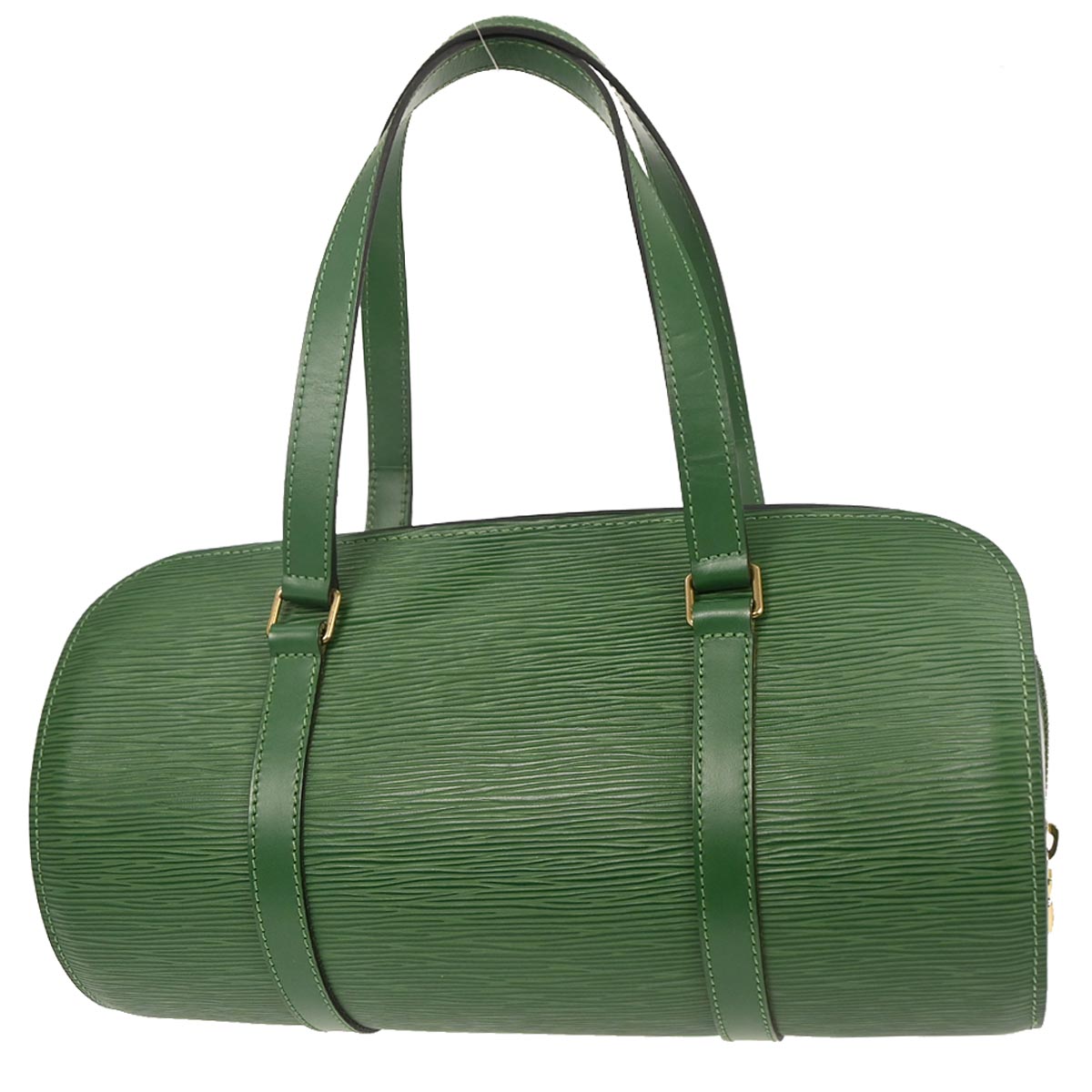 Louis Vuitton Green Epi Soufflot Handbag M52224