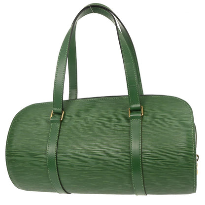 Louis Vuitton Green Epi Soufflot Handbag M52224