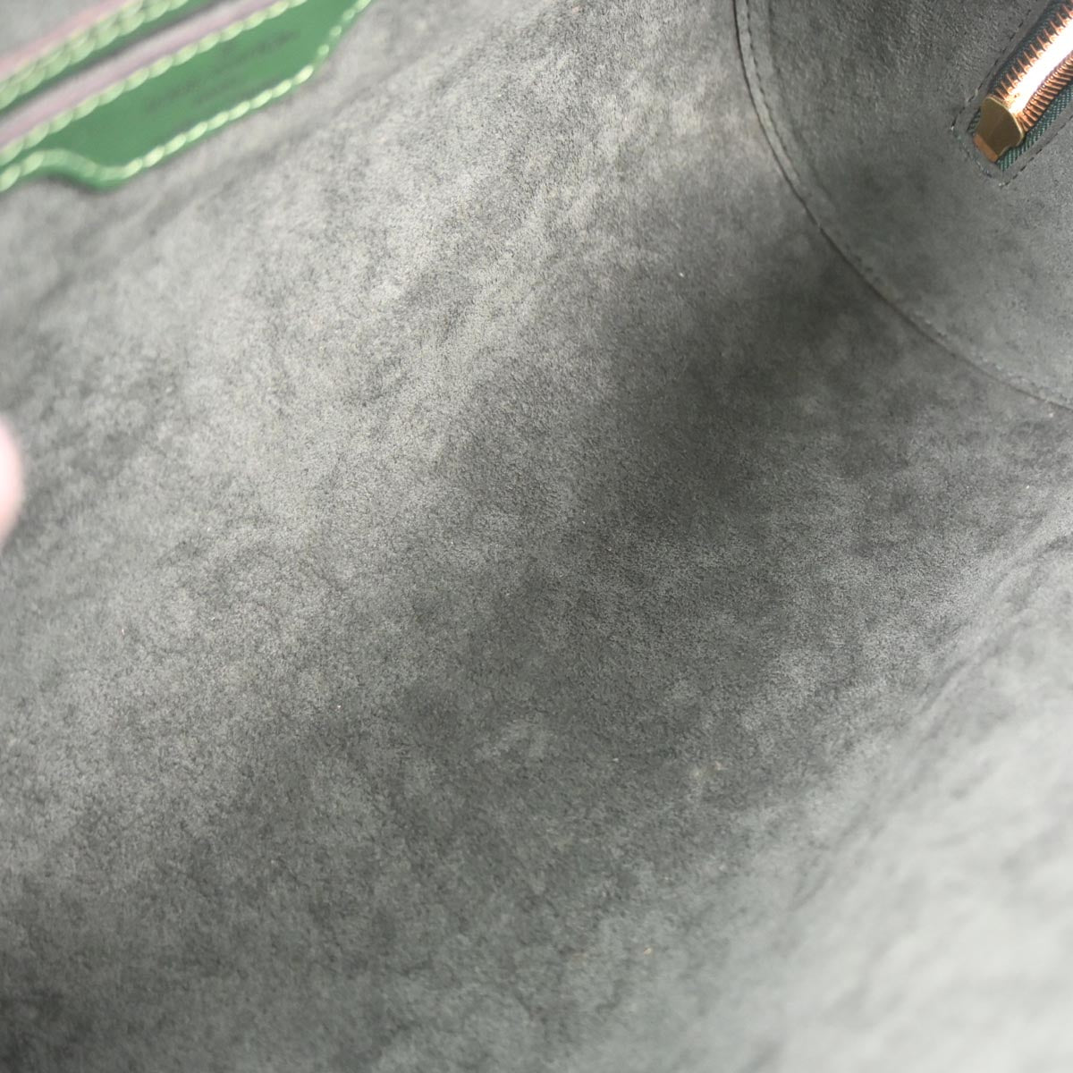 Louis Vuitton Green Epi Soufflot Handbag M52224