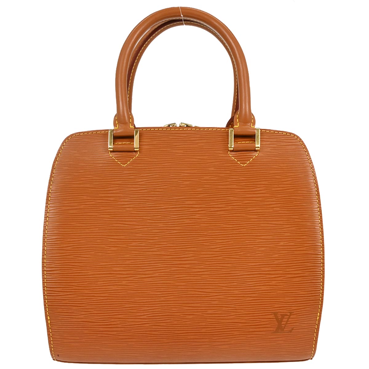 Louis Vuitton Brown Epi Pont Neuf Handbag M52058