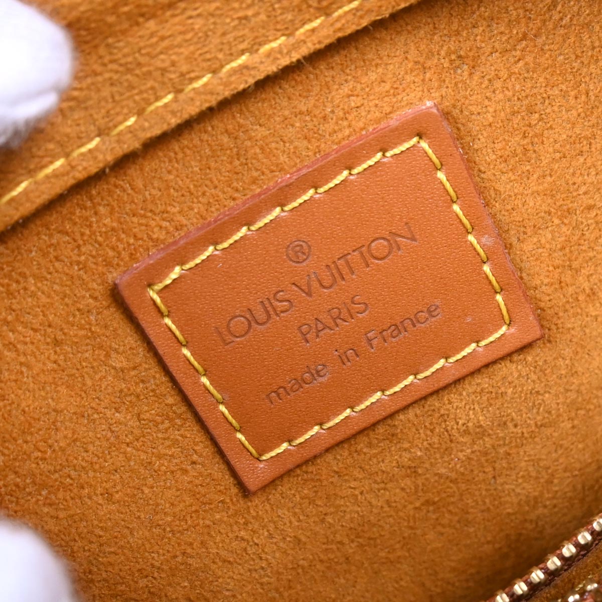 Louis Vuitton Brown Epi Pont Neuf Handbag M52058