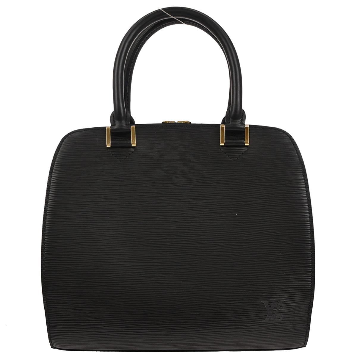 Louis Vuitton Black Epi Pont Neuf Handbag M52052
