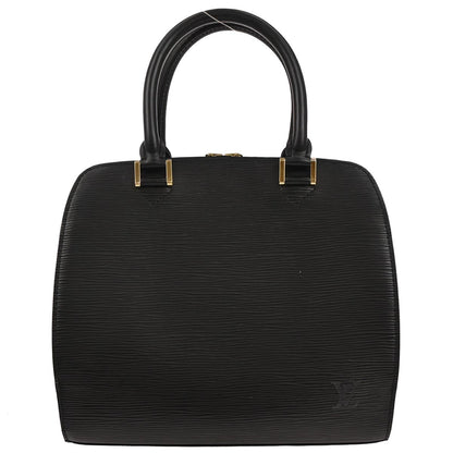 Louis Vuitton Black Epi Pont Neuf Handbag M52052