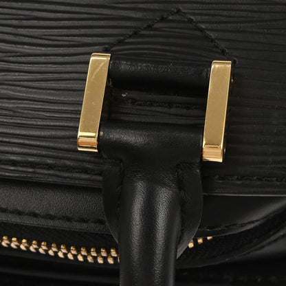 Louis Vuitton Black Epi Pont Neuf Handbag M52052