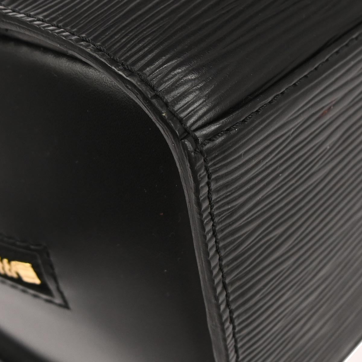 Louis Vuitton Black Epi Pont Neuf Handbag M52052