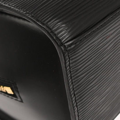 Louis Vuitton Black Epi Pont Neuf Handbag M52052