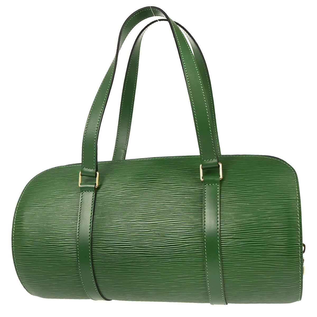 Louis Vuitton Green Epi Soufflot Handbag M52224