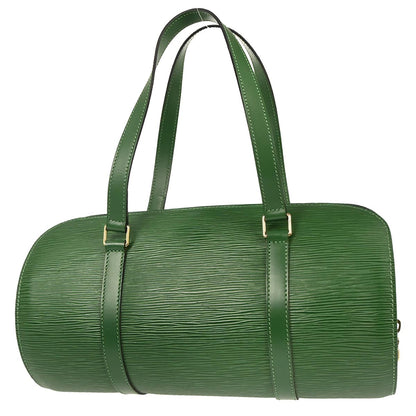 Louis Vuitton Green Epi Soufflot Handbag M52224