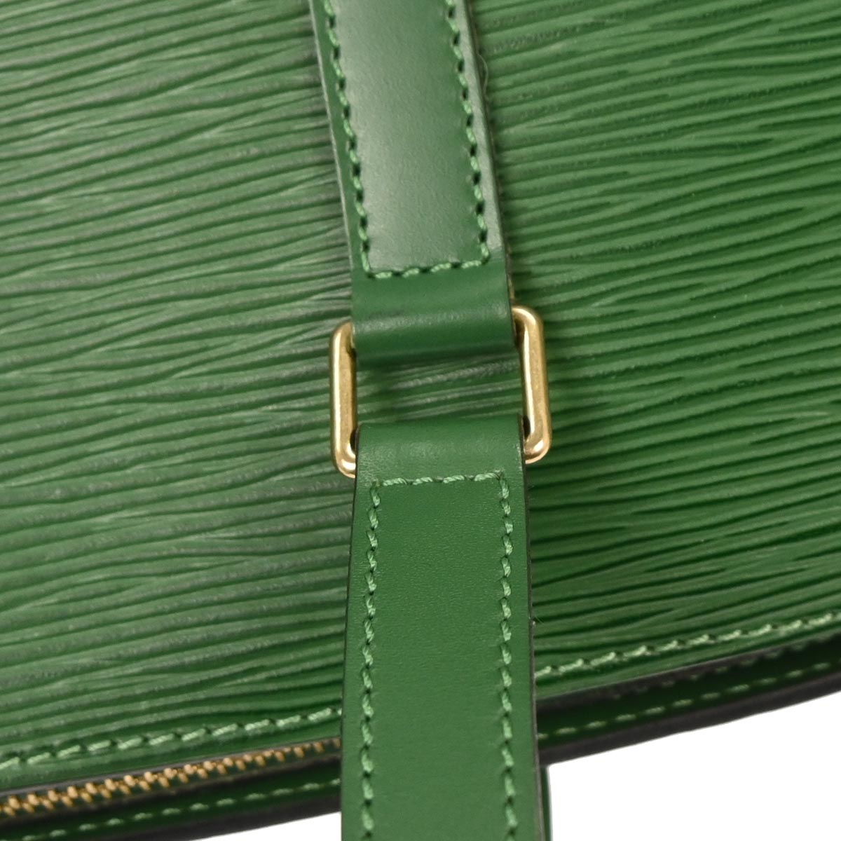 Louis Vuitton Green Epi Soufflot Handbag M52224