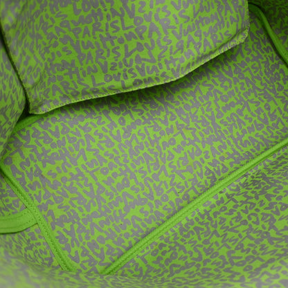 Louis Vuitton Green Monogram Graffiti Neverfull GM Tote Bag M93703