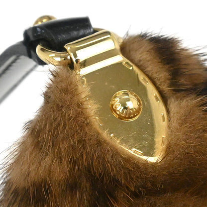 Louis Vuitton * Monogram Mink Pochette Milla MM Handbag M60182