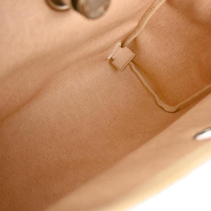 Hermes Natural Toile H Herbag a Dos 2 in 1 Backpack