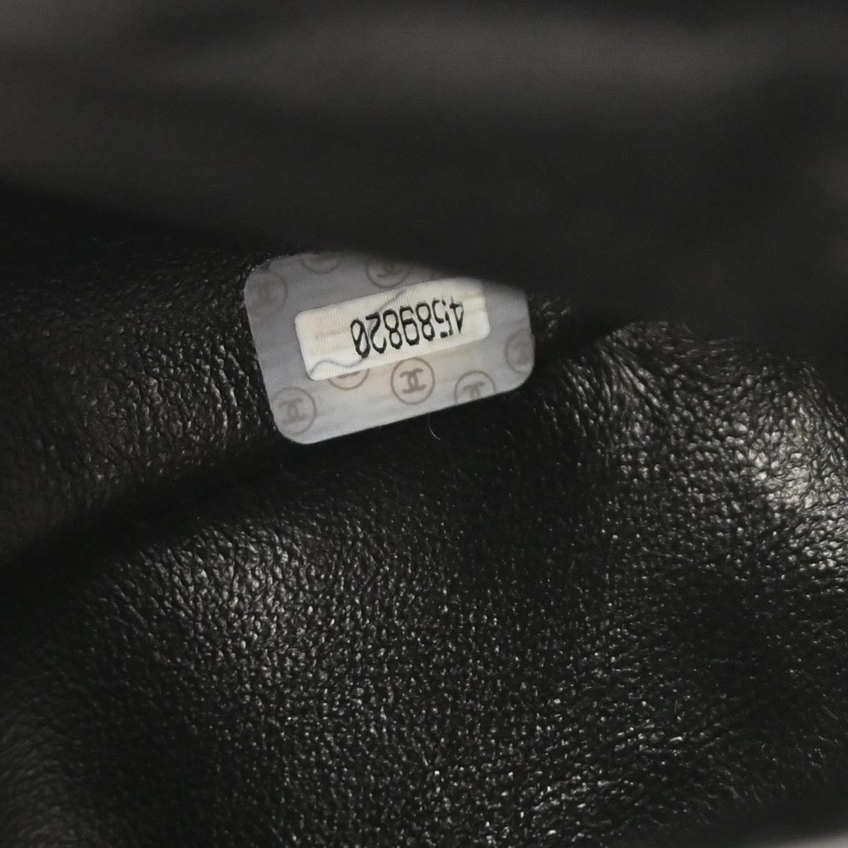 Chanel 1996-1997 Black Lambskin Single Flap Shoulder Bag