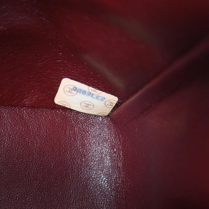 Chanel 1991-1994 Black Lambskin Small Classic Double Flap Shoulder Bag