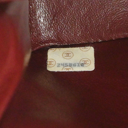 Chanel Black Lambskin Medium Classic Double Flap Shoulder Bag