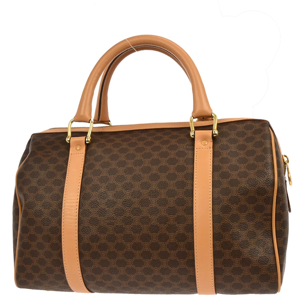 Celine Brown Macadam Handbag