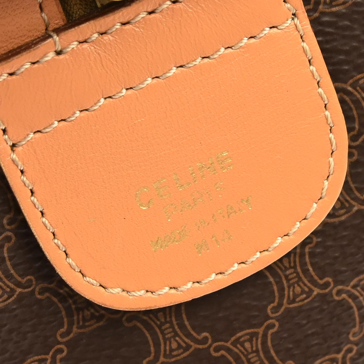 Celine Brown Macadam Handbag