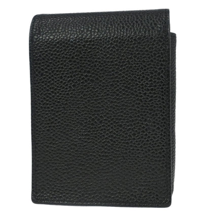 Chanel Black Caviar Skin Cigarette Case Small Good