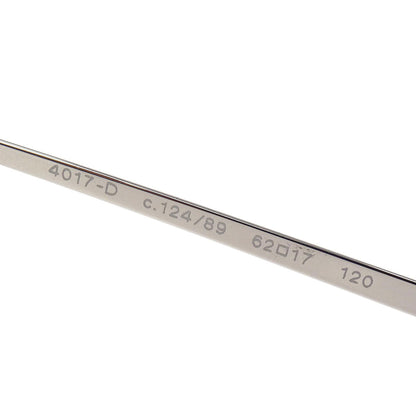 Chanel Sunglasses Eyewear Brown Rhinestone 62□17 Small Good