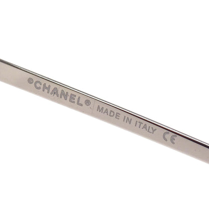 Chanel Sunglasses Eyewear Brown Rhinestone 62□17 Small Good