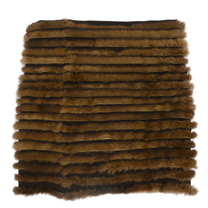 Louis Vuitton * Mink Fur LV Logo Snood Diva Neck Warmer M74728