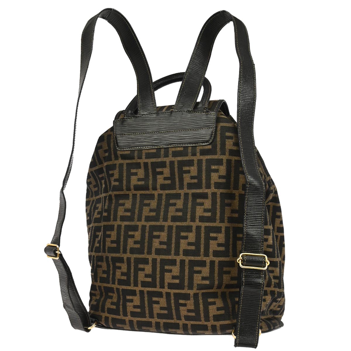 Fendi Brown Zucca Backpack