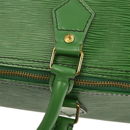 Louis Vuitton Green Epi Speedy 40 Handbag M42984