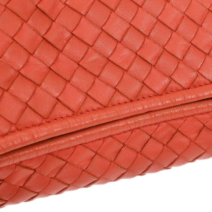 Bottega Veneta Pink Lambskin Intrecciato Hobo Handbag