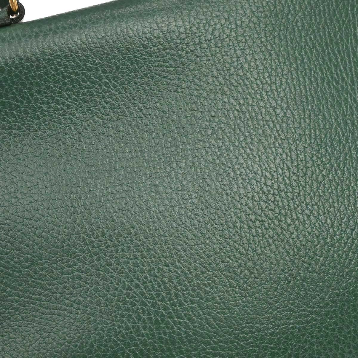 Hermes Green Taurillon Clemence Kelly 35 Retourne 2way Shoulder Handbag